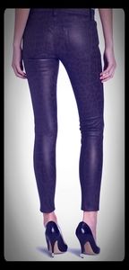 Joe's Jeans 100% Leather skinny ankle pants